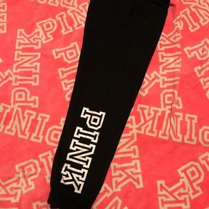 Vs pink campus sweats